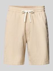 Relaxed Fit Stoffshorts aus einer Baumwolle von s.Oliver RED LABEL Beige - 29
