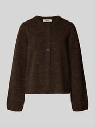 Regular fit gebreid jack van wolmix, model 'LULU' van Selected Femme - 34