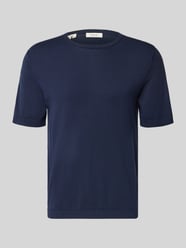 t-shirt o kroju regular fit z czystej bawełny model 'TORINO' od Selected Homme - 2