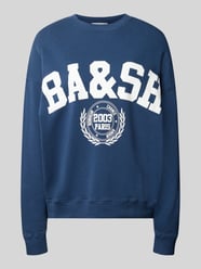 Bluza z nadrukiem z logo model 'BENJAMIN' od ba&sh - 25