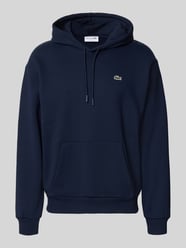 relaxed fit hoodie van katoenmix van Lacoste - 13