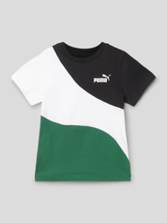 T-Shirt mit Logo-Print von Puma Grün - 16