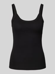 Tanktop in Ripp-Optik von Gina Tricot Schwarz - 6