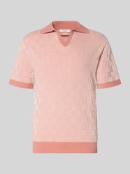 Relaxed Fit Poloshirt aus reiner Baumwolle Modell 'MILAS' von Selected Homme Pink - 46