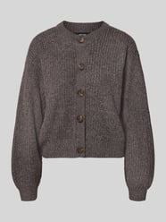 kardigan rozpinany o luźnym kroju z jednorzędową listwą guzikową model 'LEA' od VERO MODA - 9