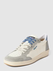 Sneakersy z detalami z logo model ‘MURRAY’ od Blauer USA Biały - 43