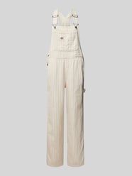 Straight leg tuinbroek met labelpatch, model 'SERVICE BIB' van Dickies - 1