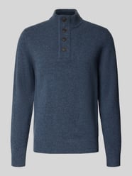 troyer z wełny z krótką listwą guzikową od Barbour - 9