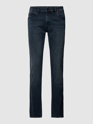 Regular Fit Jeans mit Label-Detail Modell 'MAINE' von BOSS Orange Blau - 28