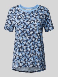 T-shirt o kroju comfort fit z czystej bawełny ze wzorem na całej powierzchni od Tom Tailor Denim - 30