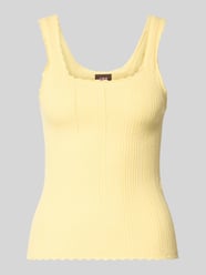 Tanktop in Pointelle-Strick mit Karree-Ausschnitt Modell 'GIANNA' von JJXX - 8