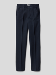 Hose mit französischen Eingrifftaschen von Mango Blau / Türkis - 37