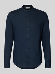 slim fit vrijetijdsoverhemd met opstaande kraag model 'Anton' van Casual Friday - 9