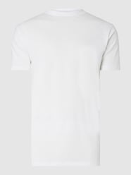 T-shirt van katoen van HOM Wit - 3