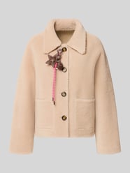 Regular Fit Jacke aus reiner Wolle von OAKWOOD Beige - 9