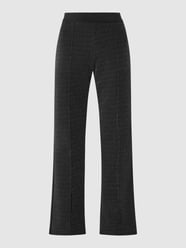 PLUS SIZE Schlupfhose mit Glitter-Effekt Modell 'Carmeghan' von ONLY CARMAKOMA Schwarz - 30