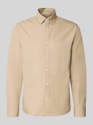Regular Fit Freizeithemd mit Kentkragen Modell 'Christaldo' von Matinique Beige - 17