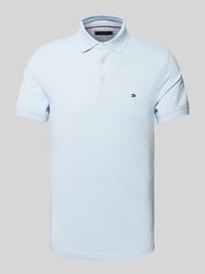 Slim fit poloshirt met logostitching, model '1985' van Tommy Hilfiger - 18