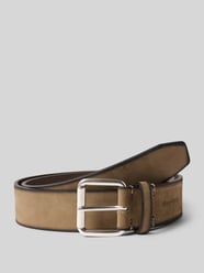 Riem van echt rundleer van Marc O'Polo Beige - 38
