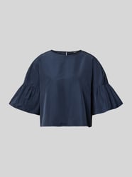 Top bluzkowy o skróconym kroju z dodatkiem bawełny model 'BREAK' od Weekend Max Mara - 21