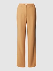 Broek met persplooien van s.Oliver BLACK LABEL Bruin - 17
