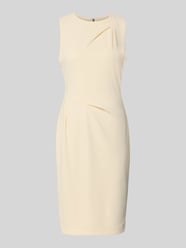 Sukienki etui do kolan z okrągłym dekoltem od Calvin Klein Womenswear - 30