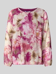 Regular Fit Bluse mit Plisseefalten Modell 'An44nii' von ZABAIONE - 27
