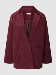 Blazer in Ripp-Optik von Christian Berg Woman Bordeaux - 19