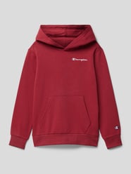 Hoodie mit Logo-Print von CHAMPION Rot - 19