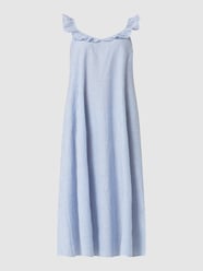Midikleid mit Streifenmuster Modell 'Allie' von Only Blau / Türkis - 31