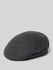 Wollen muts met labelapplicatie van bugatti - 1