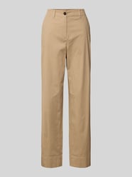Wide Leg Culotte aus Baumwoll-Mix von Marc O'Polo Beige - 7