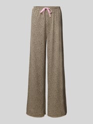 Pyjama-Hose mit elastischem Bund von Jake*s Casual Beige - 19