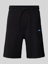 Regular Fit Sweatshorts mit Label-Badge Modell 'Nasensio' von Hugo Blue - 8