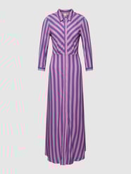 Maxikleid mit Streifenmuster Modell 'SAVANNA' von YAS Rosa - 28
