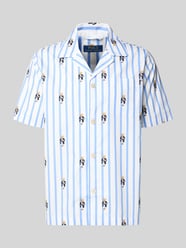 góra od piżamy w kroju regular fit z wzorem nadruk polo bear od Polo Ralph Lauren Underwear - 45