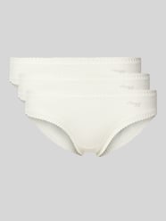 Slip met gehaakt kant, model 'GO Crush' in een set van 3 stuks van Sloggi - 17