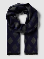 Sjaal van pure viscose van bugatti Blauw - 34