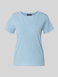 męski t-shirt w kroju regular fit z mieszanki bawełny model 'MULTIF' od Weekend Max Mara - 4