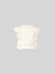 Crop Top mit Spitzen-Anteil von Self-Portrait - 29