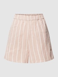 Shorts mit Streifenmuster Modell 'NORA' von Only Rosa - 36