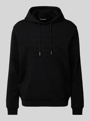 Hoodie mit Label-Stitching von Karl Lagerfeld - 37