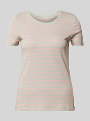 T-shirt met geribde ronde hals van Christian Berg Woman - 33