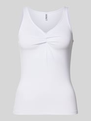 Top o kroju slim fit z mieszanka wiskozy model 'MALIVA' od PIECES - 45