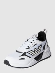 Sneakers met merkdetails van EA7 Emporio Armani Wit - 22