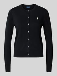 Kardigan rozpinany o kroju slim fit z mieszanki bawełny od Polo Ralph Lauren - 31
