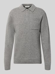 Strickpullover aus Woll-Mix mit Polokragen Modell 'FELIPO' von Casual Friday - 14