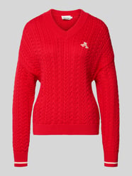 Loose Fit Strickpullover aus reiner Baumwolle Modell 'CAARLOA CABLE' von ARMEDANGELS - 10