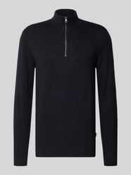 Schipperstrui van katoenmix in gebreide look van Blend - 8