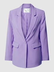 Blazer met reverskraag, model 'Bluris' van YAS Paars - 6